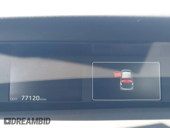 2021 Toyota Prius L Eco with VIN JTDKAMFU6M3135799, listed as a IAAI auction lot 42064241 with 77,120 mi miles and . Bid and sale history available at DreamBid. Image 7.