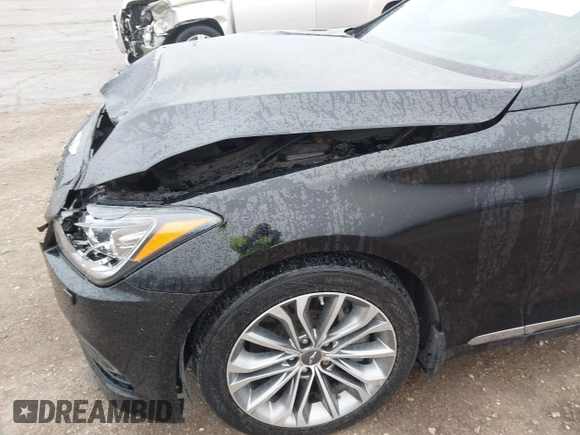 2017 Genesis G80 3.8L z VIN KMHGN4JE9HU175476, wystawiony jako IAAI lot #40933618 z przebiegiem 136 354 mil mil oraz . Historia ofert i sprzedaży dostępna na DreamBid. Obrazek 17.