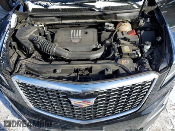 2023 Cadillac XT5 AWD Premium Luxury with VIN 1GYKNDR40PZ136894, listed as a Copart auction lot 45147465 with 42,901 mi miles and Salvage Title. Bid and sale history available at DreamBid. Image 9.