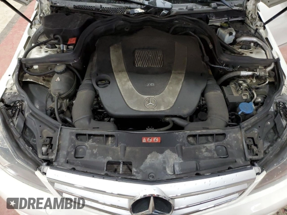 2012 Mercedes-Benz C 300 Sport with VIN WDDGF8BB1CR230744, listed as a Copart auction lot 80452834 with 143,320 mi miles and Salvage Title. Bid and sale history available at DreamBid. Image 12.