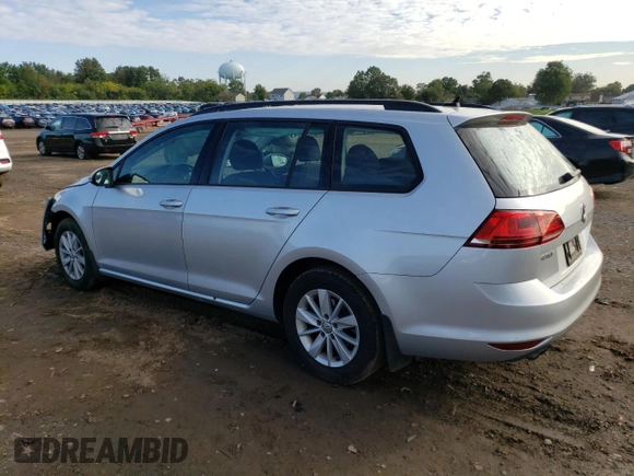 2017 Volkswagen Golf SportWagen S with VIN 3VWA17AU7HM501453, listed as a Copart auction lot 69817003 with 46,865 mi miles. Bid and sale history available at carsss.com. Image 2.