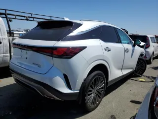 2023 Lexus RX with VIN 2T2BBMCA6PC018500, listed as a Copart auction lot 65984544 with 0 mi miles and Salvage Title. Bid and sale history available at carsss.com. Image 3.