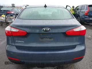 2016 Kia Forte LX with VIN KNAFK4A66G5564020, listed as a IAAI auction lot 41816809 with 106,150 mi miles. Bid and sale history available at carsss.com. Image 16.
