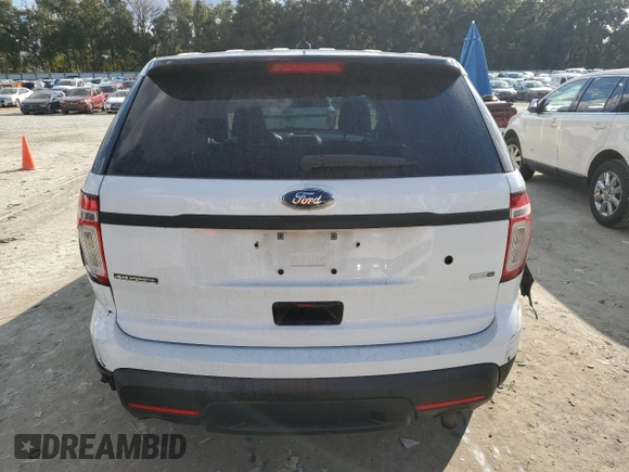 2015 Ford Utility Police Interceptor with VIN 1FM5K8AR5FGC51460, listed as a Copart auction lot 79528724 with 145,069 mi miles and Non Repairable. Bid and sale history available at carsss.com. Image 6.