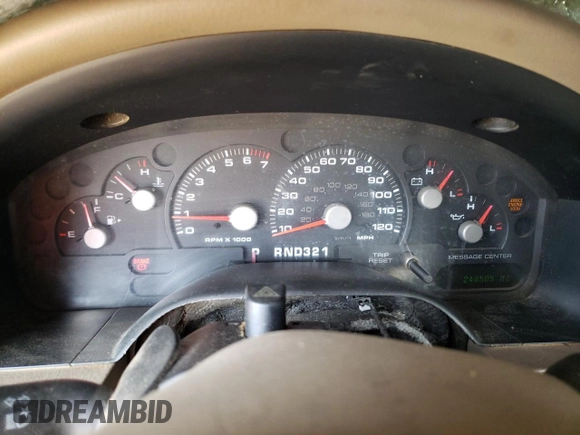 2003 Ford Explorer Eddie Bauer with VIN 1FMDU74W83UA66527, listed as a Copart auction lot 49727385 with 240,505 mi miles and Salvage title. Bid and sale history available at DreamBid. Image 9.