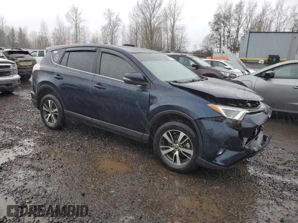 2017 Toyota RAV4 XLE with VIN JTMWFREV0HJ718137, listed as a Copart auction lot 49931375 with 192,980 mi miles and Salvage Title. Bid and sale history available at carsss.com. Image 4.