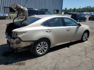 2013 Lexus ES 300h with VIN JTHBW1GG5D2016588, listed as a Copart auction lot 55341375 with 72,025 mi miles and Salvage title. Bid and sale history available at DreamBid. Image 3.