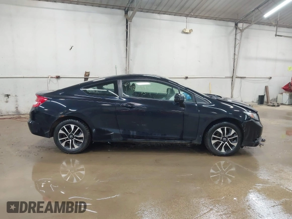 2013 Honda Civic Cpe EX with VIN 2HGFG3B82DH525350, listed as a IAAI auction lot 42129940 with 217,611 mi miles. Bid and sale history available at carsss.com. Image 13.