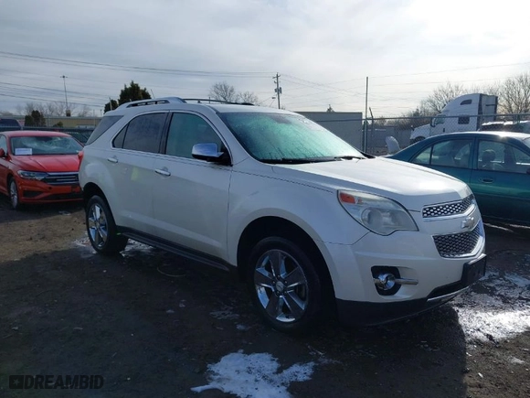 2012 Chevrolet Equinox LTZ with VIN 2GNALFEK9C1278209, listed as a IAAI auction lot 41876376 with 167,361 mi miles. Bid and sale history available at carsss.com. Image 1.