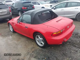 1996 BMW 3-Series Z3 with VIN 4USCH7323TLB69098, listed as a IAAI auction lot 41557656 with 67,858 mi miles. Bid and sale history available at carsss.com. Image 3.