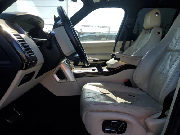 2013 Land Rover Range Rover SC with VIN SALGS2EF1DA108914, listed as a Copart auction lot 57350185 with 137,783 mi miles and Salvage title. Bid and sale history available at DreamBid. Image 7.