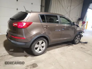 2013 Kia Sportage LX with VIN KNDPB3A27D7442622, listed as a Copart auction lot 63309075 with 134,266 mi miles and Salvage title. Bid and sale history available at DreamBid. Image 3.