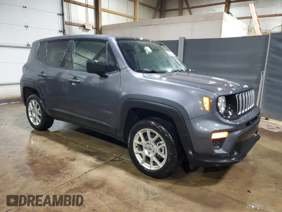 2023 Jeep Renegade Latitude с VIN ZACNJDB18PPP65815, выставлен на аукционе Copart как лот 58184205 с пробегом 39 481 миль миль и Чистый • Clean title. История ставок и продаж доступна на DreamBid. Изображение 4.