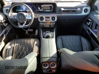2023 Mercedes-Benz G 550 with VIN W1NYC6BJ8PX477062, listed as a Copart auction lot 46707575 with 20,232 mi miles and Salvage Title. Bid and sale history available at DreamBid. Image 8.