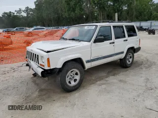 2001 Jeep Cherokee Sport with VIN 1J4FF48S31L520760, listed as a Copart auction lot 59807625 with 298,489 mi miles and Salvage title. Bid and sale history available at DreamBid. Image 1.