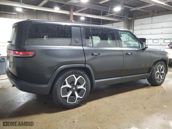 2024 Rivian R1S Adventure with VIN 7PDSGCBA0RN044942, listed as a Copart auction lot 78447784 with 6,731 mi miles and Salvage Title. Bid and sale history available at carsss.com. Image 3.