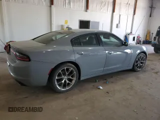 2021 Dodge Charger SXT with VIN 2C3CDXBG4MH608971, listed as a Copart auction lot 46055125 with 0 mi miles and Salvage Title. Bid and sale history available at carsss.com. Image 3.