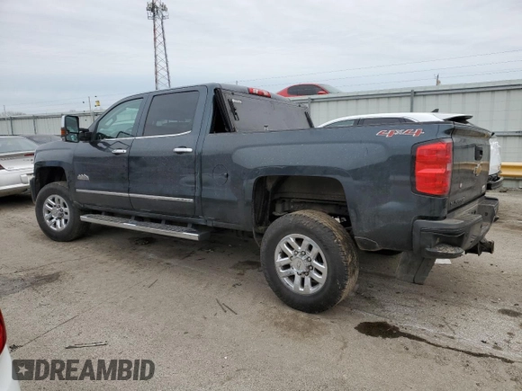 2017 Chevrolet Silverado 3500HD High Country with VIN 1GC4K1EYXHF234980, listed as a Copart auction lot 43928055 with 705,700 mi miles and Salvage title. Bid and sale history available at DreamBid. Image 2.