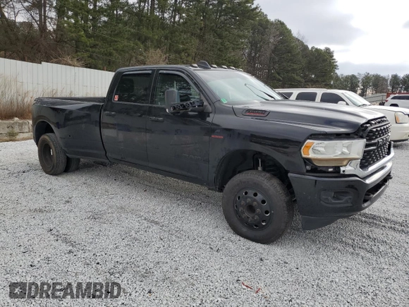 2022 Ram 3500 Big Horn with VIN 3C63RRHL0NG269048, listed as a Copart auction lot 46101115 with 307,416 mi miles and Clean Title. Bid and sale history available at carsss.com. Image 4.