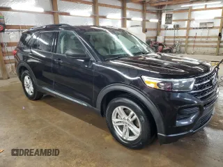 2020 Ford Explorer XLT with VIN 1FMSK8DH4LGB36656, listed as a Copart auction lot 52501035 with 86,527 mi miles and Clean Title. Bid and sale history available at carsss.com. Image 4.
