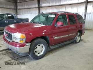 2005 GMC Yukon SLT z VIN 1GKEK13T75R180872, wystawiony jako Copart lot #58935735 z przebiegiem 258 520 mil mil oraz Czysty tytuł • Clean title. Historia ofert i sprzedaży dostępna na DreamBid. Obrazek 1.