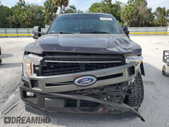 2018 Ford F-150 XL with VIN 1FTEW1CG6JKC16041, listed as a Copart auction lot 54222015 with 61,568 mi miles and Salvage title. Bid and sale history available at DreamBid. Image 5.