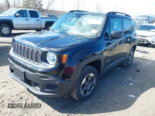 2017 Jeep Renegade Sport with VIN ZACCJBAB3HPE59292, listed as a IAAI auction lot 41931546 with 51,573 mi miles and . Bid and sale history available at carsss.com. Image 17.