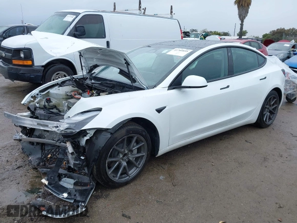 2023 Tesla Model 3 with VIN 5YJ3E1EA6PF432397, listed as a IAAI auction lot 41760895 with 15,692 mi miles and . Bid and sale history available at DreamBid. Image 24.