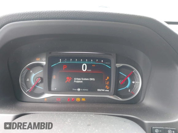 2019 Honda Pilot Touring 8-Passenger with VIN 5FNYF5H93KB028641, listed as a IAAI auction lot 42524078 with 56,744 mi miles and . Bid and sale history available at DreamBid. Image 7.