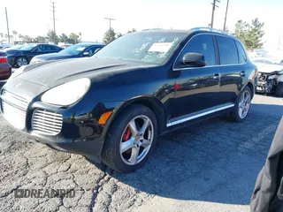 2006 Porsche Cayenne Turbo with VIN WP1AC29P46LA91061, listed as a IAAI auction lot 41302590 with 159,035 mi miles. Bid and sale history available at carsss.com. Image 17.