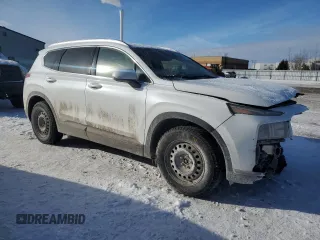 2021 Hyundai Santa Fe Essential with VIN 5NMS24AJ2MH358191, listed as a Copart auction lot 43641705 with 114,713 mi miles and Salvage Title. Bid and sale history available at carsss.com. Image 4.