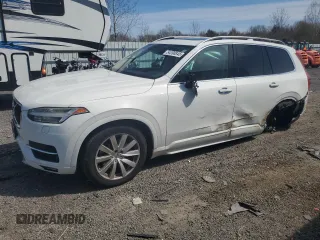2016 Volvo XC90 T6 Momentum with VIN YV4A22PK8G1035033, listed as a Copart auction lot 54398845 with 160,128 mi miles and Salvage title. Bid and sale history available at DreamBid. Image 1.