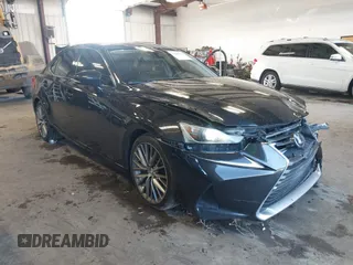 2017 Lexus IS with VIN JTHCM1D2XH5018750, listed as a IAAI auction lot 41689813 with 99,504 mi miles. Bid and sale history available at carsss.com. Image 1.