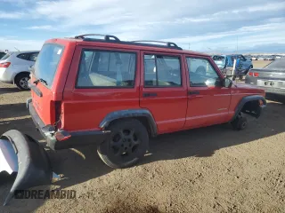 2000 Jeep Cherokee SE with VIN 1J4FF28S1YL120341, listed as a Copart auction lot 50367485 with 201,282 mi miles and Clean Title. Bid and sale history available at carsss.com. Image 3.