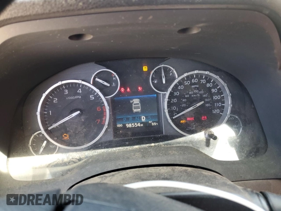 2015 Toyota Tundra 4WD Truck SR5 with VIN 5TFDY5F11FX460758, listed as a Copart auction lot 59448673 with 98,554 mi miles and Salvage Title. Bid and sale history available at carsss.com. Image 9.