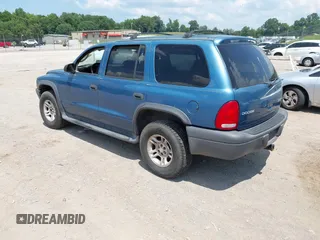 2003 Dodge Durango Sport with VIN 1D4HS38N53F550619, listed as a IAAI auction lot 42822205 with 196,809 mi miles and . Bid and sale history available at DreamBid. Image 3.