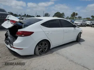 2018 Hyundai Elantra SEL with VIN 5NPD84LF8JH375771, listed as a Copart auction lot 53786965 with 87,605 mi miles and Salvage Title. Bid and sale history available at DreamBid. Image 3.