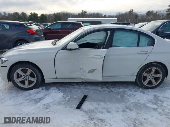 2015 BMW 3 Series 328i xDrive with VIN WBA3B5G56FNS14621, listed as a IAAI auction lot 41559125 with 89,749 mi miles. Bid and sale history available at carsss.com. Image 14.