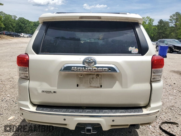 2011 Toyota 4Runner Trail with VIN JTEBU5JRXB5075376, listed as a Copart auction lot 57560235 with 259,810 mi miles and Salvage title. Bid and sale history available at DreamBid. Image 6.