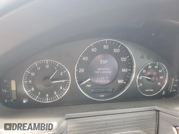 2003 Mercedes-Benz E-Class 3.2L with VIN WDBUF65J43A136441, listed as a Copart auction lot 69109884 with 129,391 mi miles and Salvage Title. Bid and sale history available at carsss.com. Image 9.