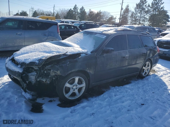 2007 Subaru Legacy Wagon Special Edition with VIN 4S3BP616077320348, listed as a Copart auction lot 42538495 with 0 mi miles and Salvage Title. Bid and sale history available at carsss.com. Image 1.