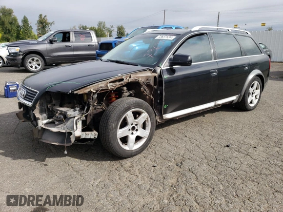 2004 Audi allroad A6 V8 with VIN WA1YD64BX4N094154, listed as a Copart auction lot 73637534 with 182,534 mi miles and Salvage Title. Bid and sale history available at DreamBid. Image 1.