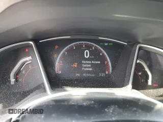 2019 Honda Civic Sport with VIN 2HGFC2F81KH513171, listed as a Copart auction lot 54030235 with 57,516 mi miles and Salvage Title. Bid and sale history available at DreamBid. Image 9.
