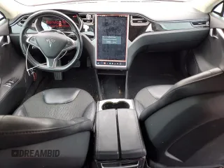 2014 Tesla Model S 60 with VIN 5YJSA1S14EFP51077, listed as a Copart auction lot 47918905 with 167,594 mi miles and Salvage title. Bid and sale history available at DreamBid. Image 8.