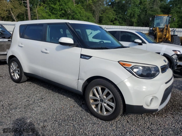 2019 Kia Soul + with VIN KNDJP3A54K7677459, listed as a Copart auction lot 51843375 with 50,312 mi miles and Non Repairable. Bid and sale history available at carsss.com. Image 4.