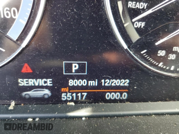 2018 BMW X2 xDrive28i with VIN WBXYJ5C31JEF71056, listed as a Copart auction lot 62033492 with 55,117 mi miles. Bid and sale history available at carsss.com. Image 8.