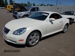 2005 Lexus SC 430 with VIN JTHFN48Y450067896, listed as a Copart auction lot 58501715 with 174,996 mi miles and Salvage title. Bid and sale history available at DreamBid. Image 1.