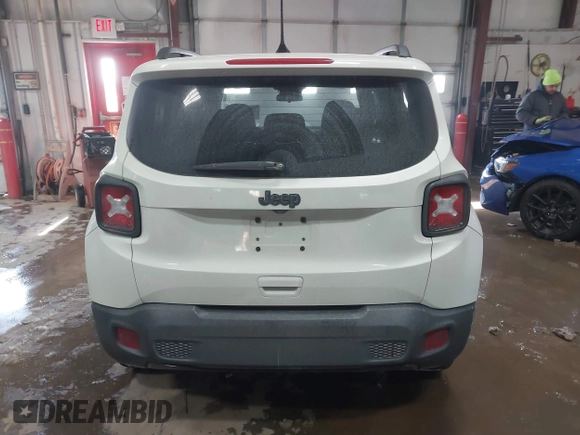 2020 Jeep Renegade Altitude with VIN ZACNJABBXLPL10367, listed as a IAAI auction lot 41599445 with 136,965 mi miles and . Bid and sale history available at DreamBid. Image 16.
