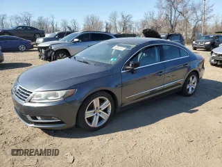 2014 Volkswagen CC R-Line with VIN WVWBP7ANXEE539159, listed as a Copart auction lot 48655055 with 98,128 mi miles and Clean Title. Bid and sale history available at carsss.com. Image 1.