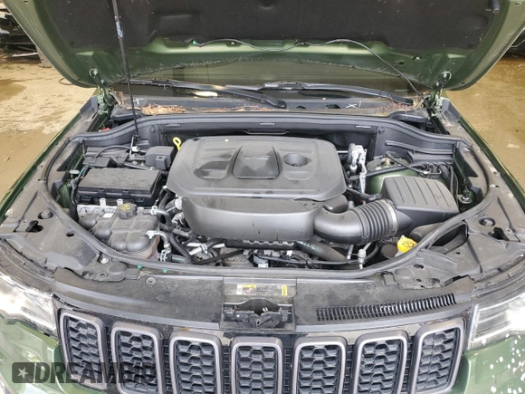 2021 Jeep Grand Cherokee Trailhawk with VIN 1C4RJFLG7MC766876, listed as a Copart auction lot 57228665 with 50,398 mi miles and Salvage title. Bid and sale history available at DreamBid. Image 12.